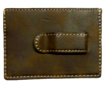  Personalized Men's Rustic Wallet Money Clip