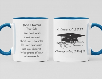 Personalized Class of 2021 Graduation Coffee Mug