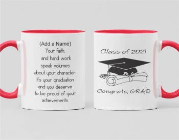 Personalized Class of 2021 Graduation Coffee Mug