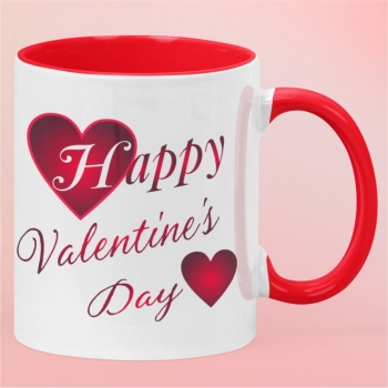 Personalized I Love You Valentine's Coffee Mug
