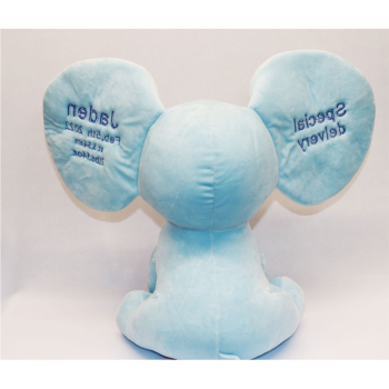 Personalized Cubbies Dumble Blue Elephant