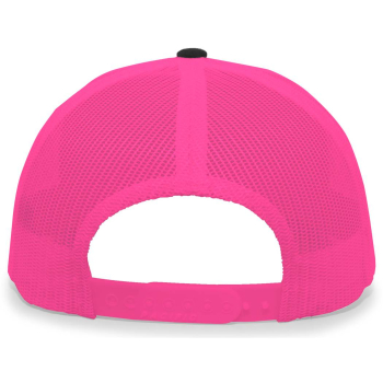 Custom Embroidered Black & Pink Bridesmaid Hats