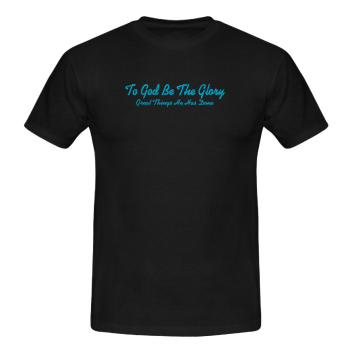 To God Be The Glory Embroidered T-Shirt