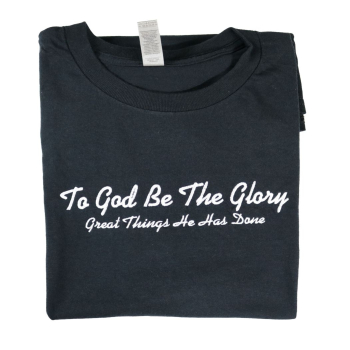 To God Be The Glory Embroidered T-Shirt