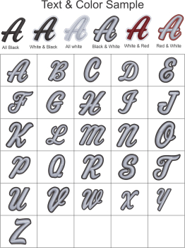 Embroidered Snapback Black & White Braid cap 