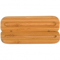 Personalized Wide Bamboo Pen Gift Set