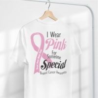 I Wear Pink For Someone Special Men's T-Shirt