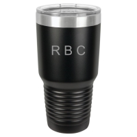 Personalized Polar Camel 30 oz. Black Vacuum Insulated Tumbler