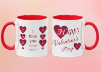 Personalized I Love You Valentine's Coffee Mug