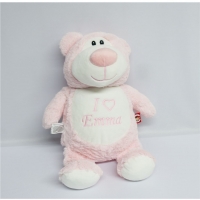 Personalized Pink Cubby Ford Teddy Bear 