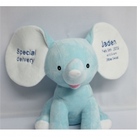 Personalized Cubbies Dumble Blue Elephant