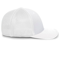 Custom Embroidered White Flexfit Hat