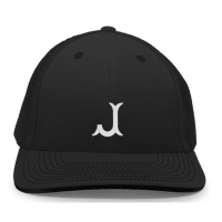 Custom Embroidered Black Flexfit Hat 