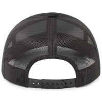 Custom Embroidered All Black Snapback Braid Cap 