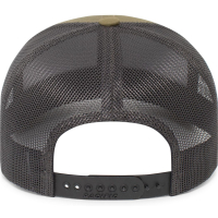 Embroidered Snapback Moss Green-Lt Charcoal Braid Cap