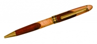 Wide Maple Rosewood Pen Gift Set 