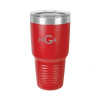 Personalized Polar Camel 30 oz. Red  Vacuum Insula...