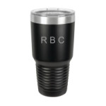 Personalized Polar Camel 30 oz. Black Vacuum Insulated Tumbler