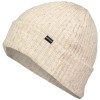 Embroidered Cream Tweed Beanie