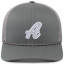 3D Embroidered Snapback Graphite Braid Cap 