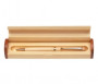 Personalized Wide Maple Ballpoint Pen Gift Set