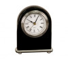 Personalized Black Piano Finish Arch Desk Clock