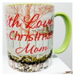 With Love at Christmas Personalized Coffee Mug