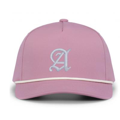Embroidered Dusty Mauve Hat